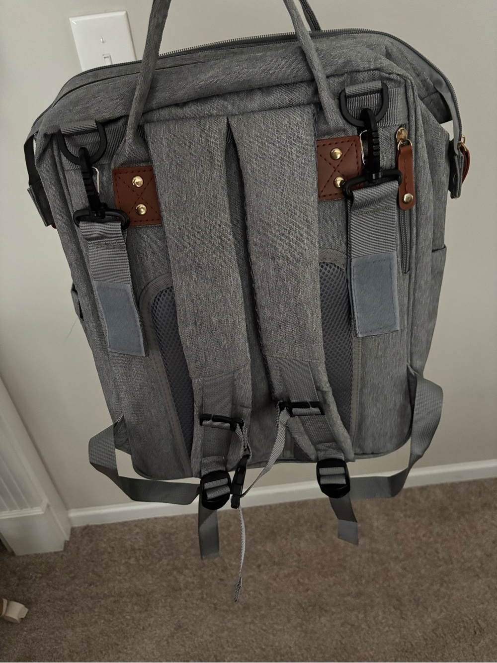 Multi-Function Baby Diaper Bag Backpack - Picture 4 of 4